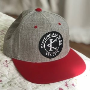 Caffeine & Kilos Snap Back Hat